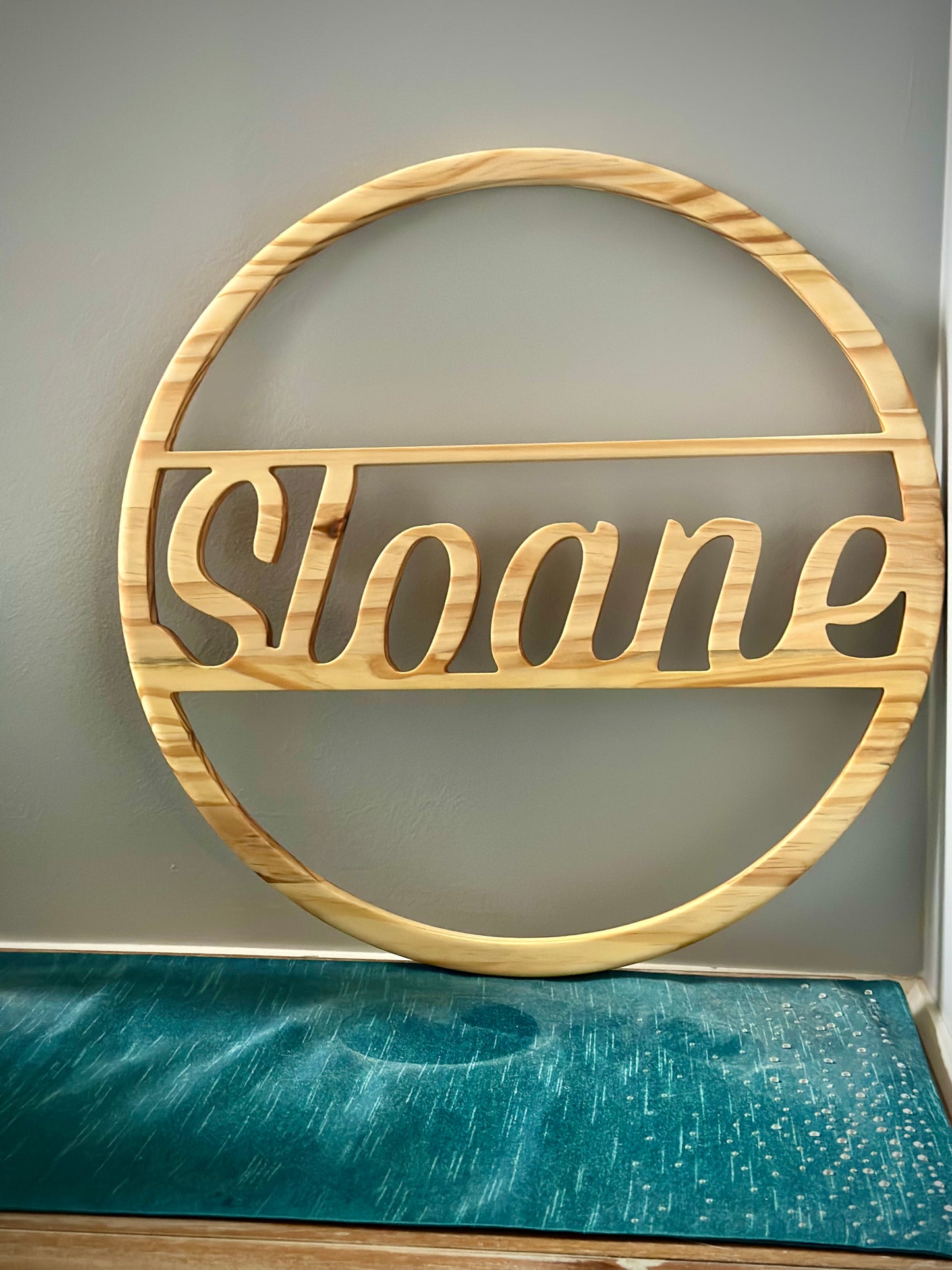 Nursery Name Sign - Solid Wood - Fully Customizable