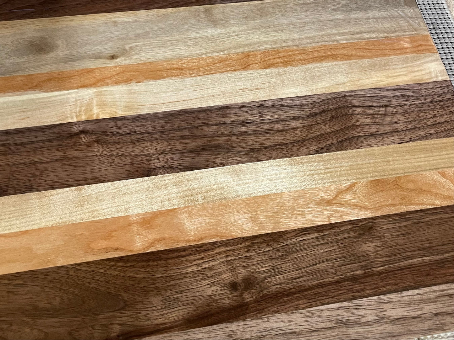 Custom Cutting Board - Choice of Walnut, Cherry, and Maple Hardwood